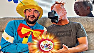VLOG #1 Crazy clown goes to Mc Donalds with the HORSE