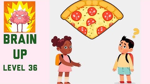 Brain Up Level 36 There are two children Walkthrough