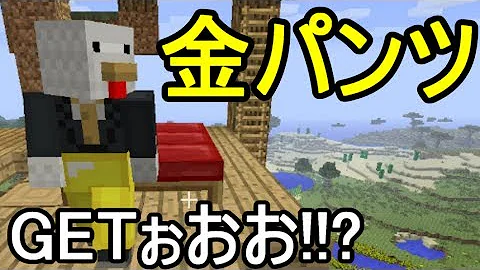 マインクラフト 角 パンツマン