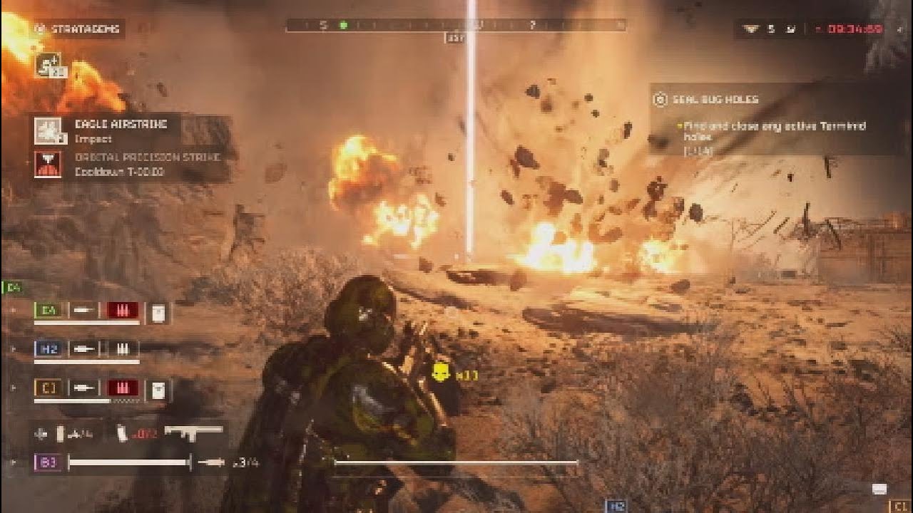 Helldivers 2 - The first missions - YouTube