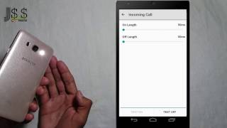 Mobile Flash Light On Calls, Notification screenshot 2