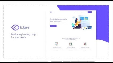 Edges - Multipurpose Landing Page Template | Themeforest Templates