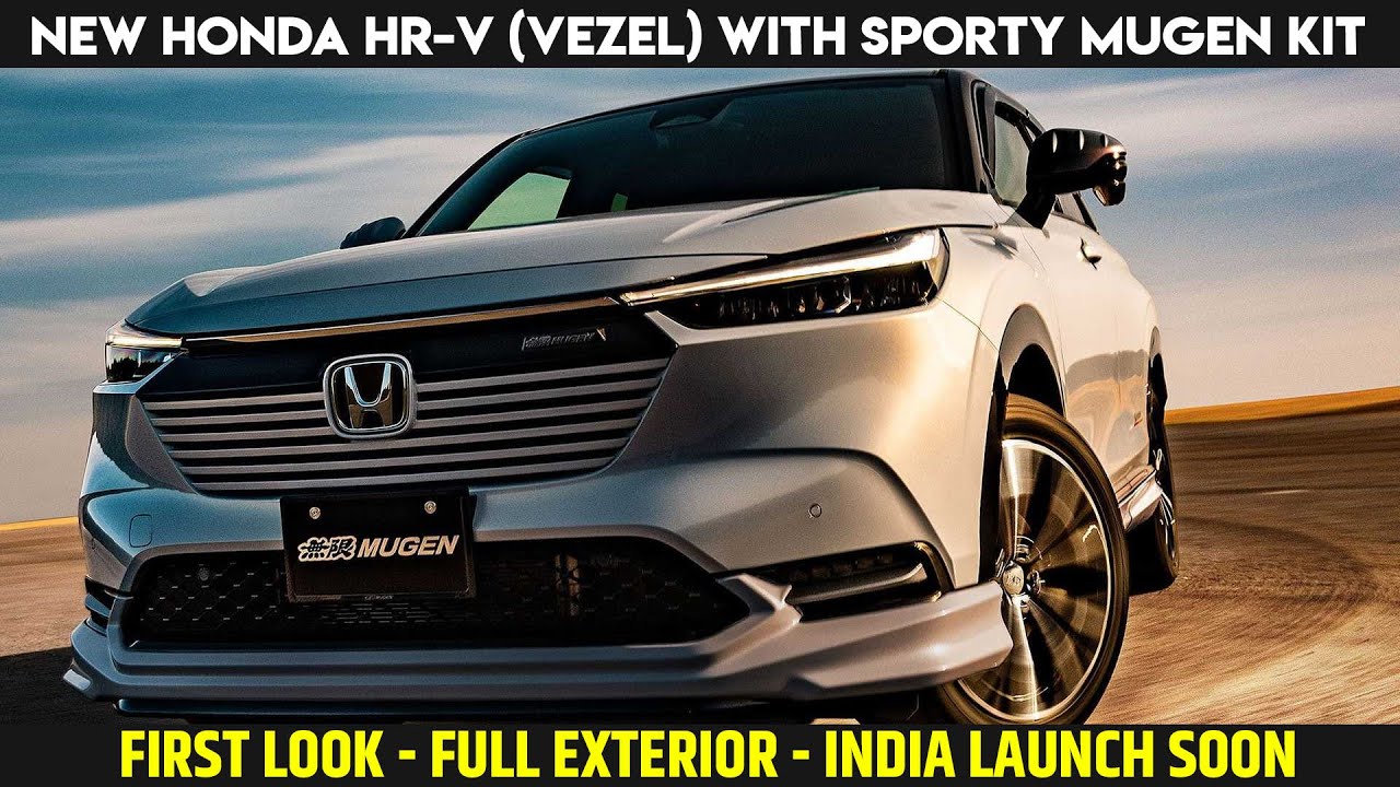 21 Honda Hr V Vezel With Sporty Mugen Kit Looks Attractive With Sporty Mugen Upgrades Exterior Youtube