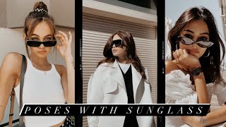 Poses with sunglasses| aesthetic poses For Instagram/ sunglass poses for Instagram screenshot 1