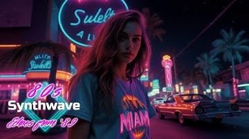 Echoes from ‘89 🚗 | 80s Retrowave & Synthwave Mix | Night Drive Through Neon Streets
