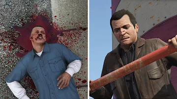 GTA 5 Michael Kills Franklin in the final mission