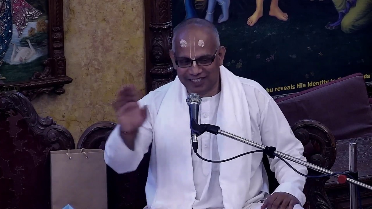 Dayanidhi Prabhu Lecture on Purpose of Varnashram Dharma on at ISKCON Chowpatty on 28th Mar 2019