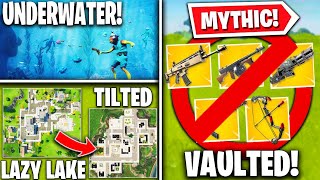 *ALL* Fortnite Season 3 LEAKS & THEORIES – Submarine Vehicle, Tilted Towers + Mermaid & Dolphin Skin screenshot 5