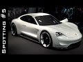 Porsche Mission E Concept - Motor Show Frankfurt IAA 2015 | Car Spotting #5