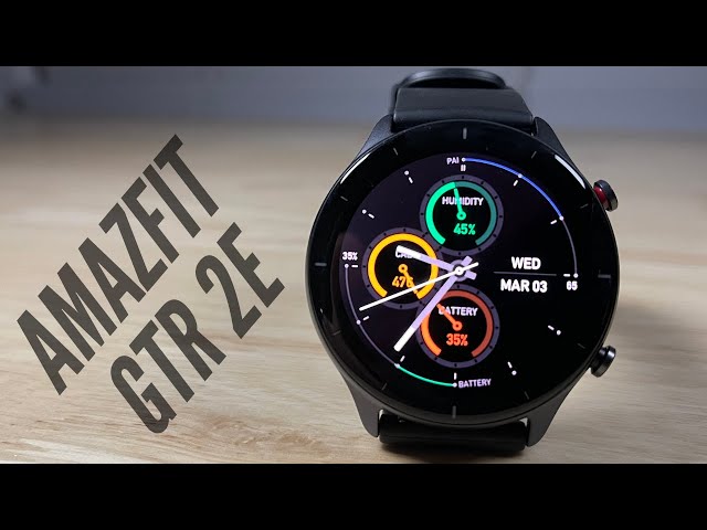 Amazfit GTR 2e Unboxing and Review - YouTube