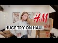 HUGE H&M TRY ON HAUL DECEMBER 2020