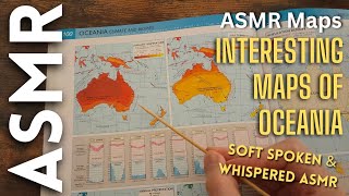 Maps, Facts and Statistics about Oceania / Australasia [ASMR Maps]