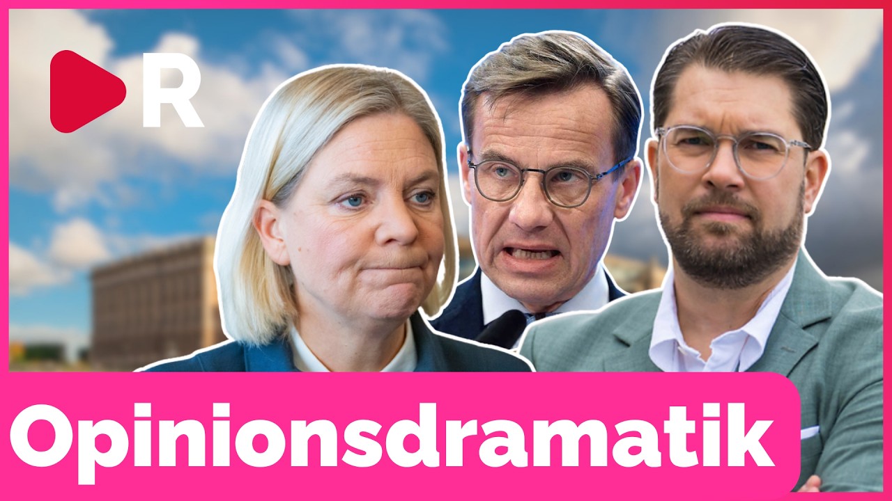 Opinionsläget: Dramatiska siffror för Sverigedemokraterna