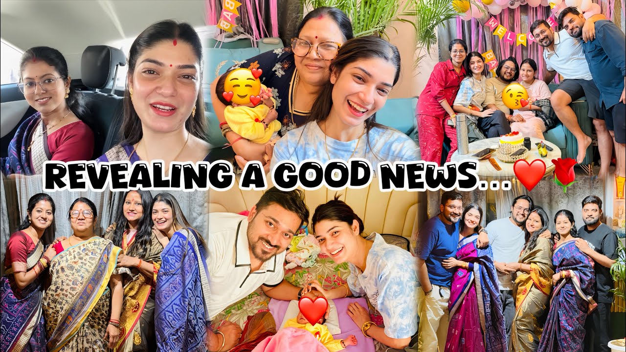 Finally Revealing Good news for you guys…❤️✨🌸 #arjaan #love #subscribe #vlog 