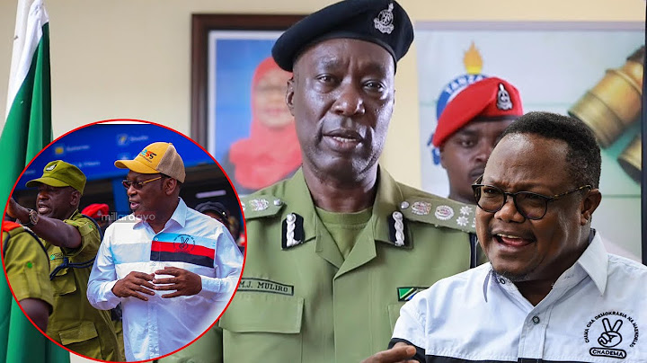 BREAKING: POLISI WATOA TAMKO, TUMEMKAMATA MBOWE, LISSU, LEMA “HAWAJATEKWA”