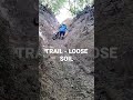 TRAIL WITH LOOSE SOIL #indayshei #trailmtb  #trendingshorts #shorts  #youtubeshorts
