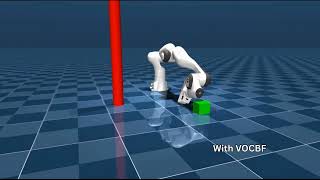 Safe Robotic Manipulation using Learned Control Barrier Functions | Franka Panda
