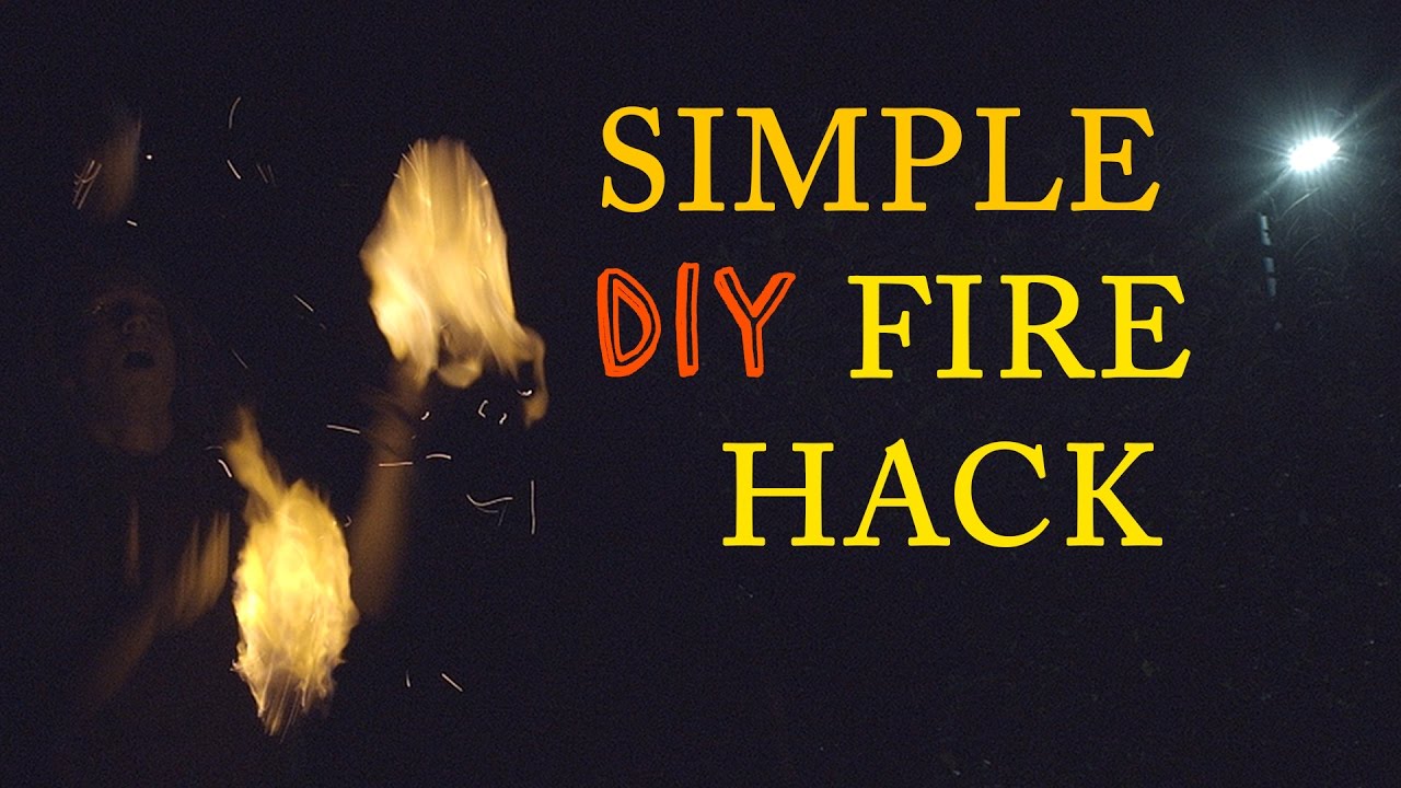 Simple Fire Lifehack ||| Feuer anfassen ||| Feuerjonglage ||| DIY