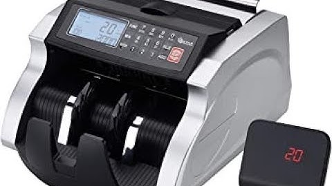 Review GStar Money Counter with Total Value Counting Function