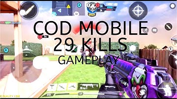 CALL OF DUTY MOBILE | 29 KILLS GAMEPLAY | PVP RANKED MATCH | DOMINATION