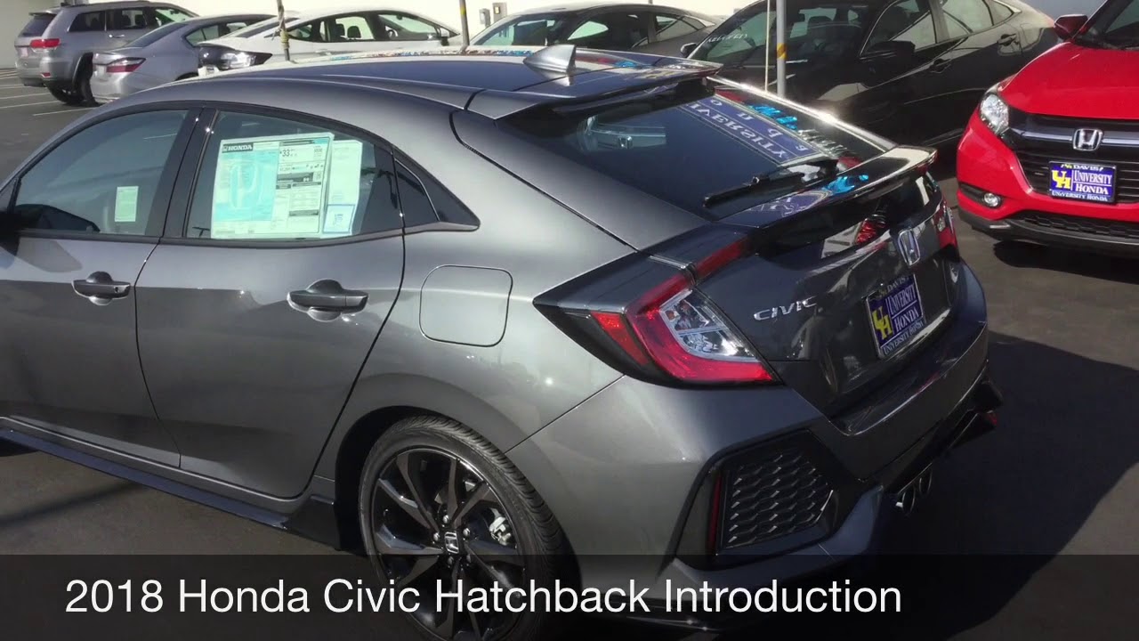 2018 Honda Civic Hatchback Introduction - YouTube