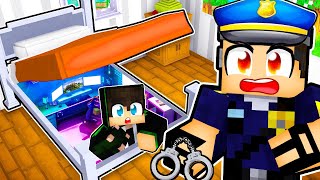 KAAN STYLE POLİSİN EVİNDE GİZLİCE KALDI😱 -Minecraft