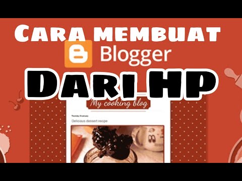 Cara Membuat Blogspot