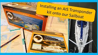 AIS Transponder installation on a small sailing boat