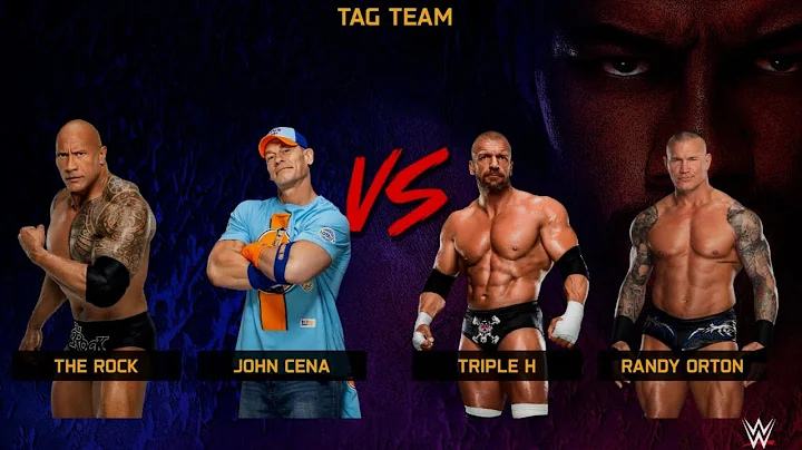 THE ROCK | JOHN CENA | TRIPLE H | RANDY ORTON | #therock #johncena #tripleh #randyorton 