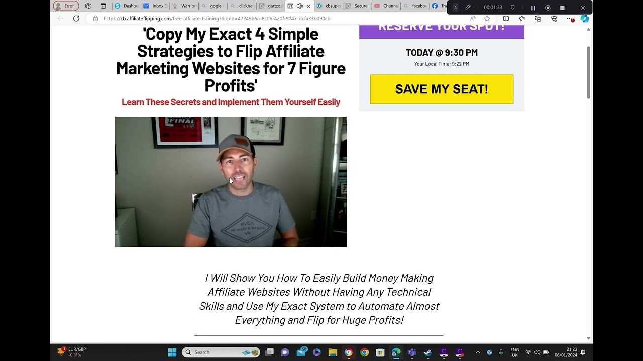 clickbank training review 2024