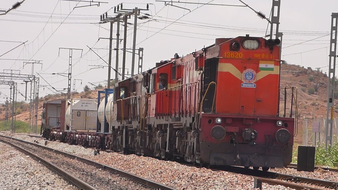 Oxygen Express Train transporting towards Tondaripet (TNP)