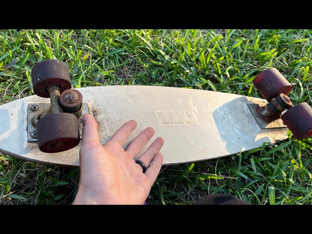 1960's Skateboard Nona original parts and build breakdown