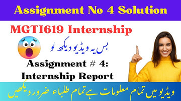 Mgti619 4 Assignment 2025 | Mgti619 4 Assignment solution 2025 | #mgti619