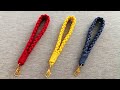 DIY como hacer LLAVEROS en MACRAMÉ  muy FÁCIL | DIY Macrame Keychains