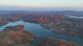 Mandan Lake aerial view | Rajpipla | Narmada | Gujarat