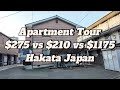 Three Prices in Hakata, Apartment Tour | Fukuoka Japan