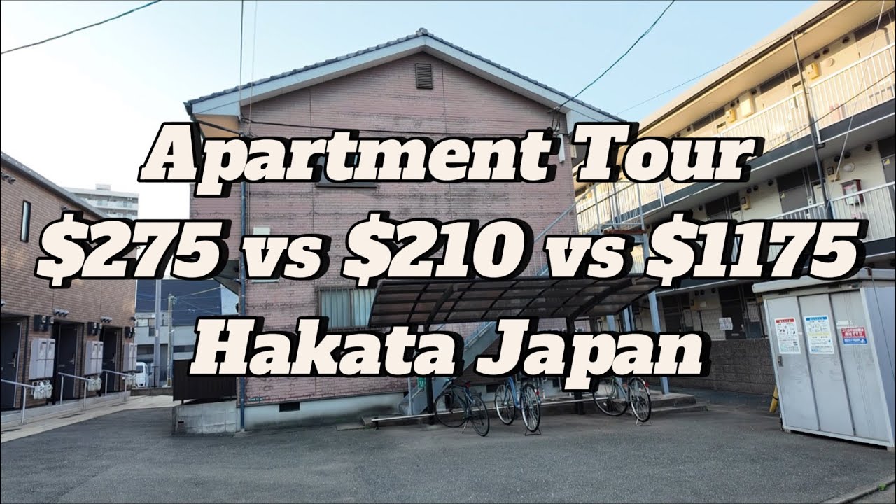 Three Prices in Hakata, Apartment Tour | Fukuoka Japan