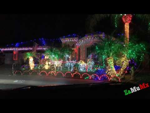 Video: Riparian After Dark Luces navideñas en Gilbert, Arizona