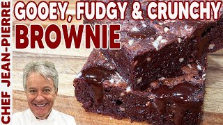 Fudgy and Crunchy Brownie Recipe! | Chef Jean-Pierre