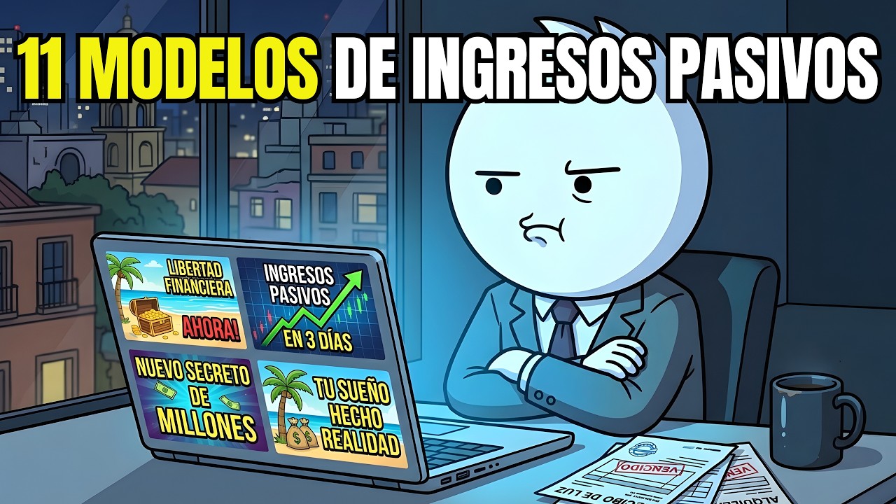 La Verdad de los Ingresos Pasivos: 4 Apalancamientos y 11 Modelos (30+)