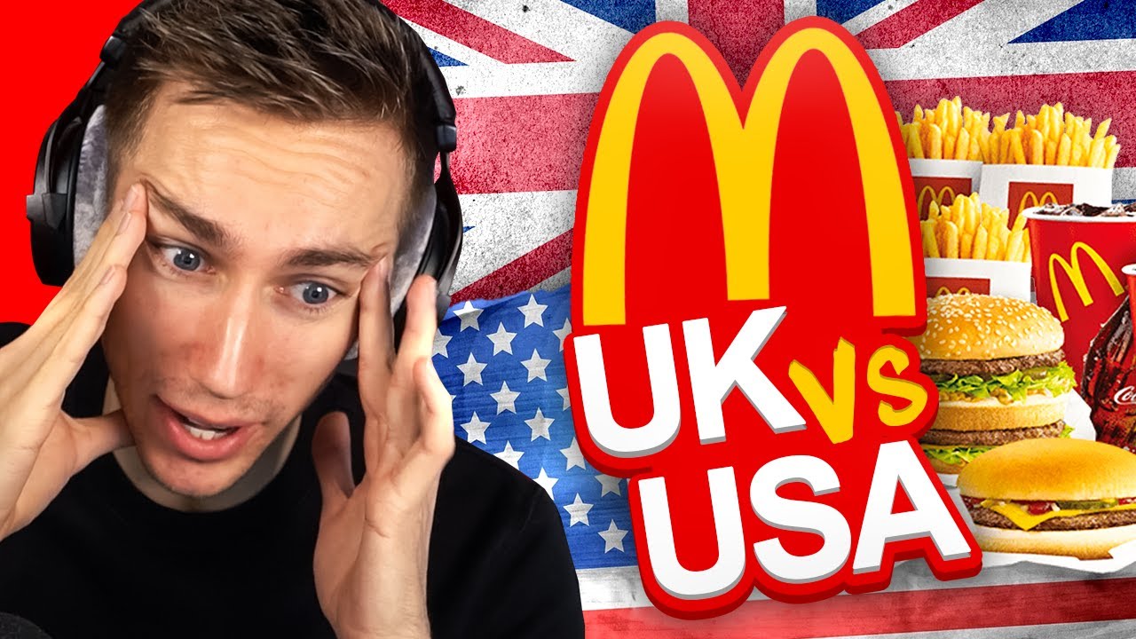 UK vs US McDonalds
