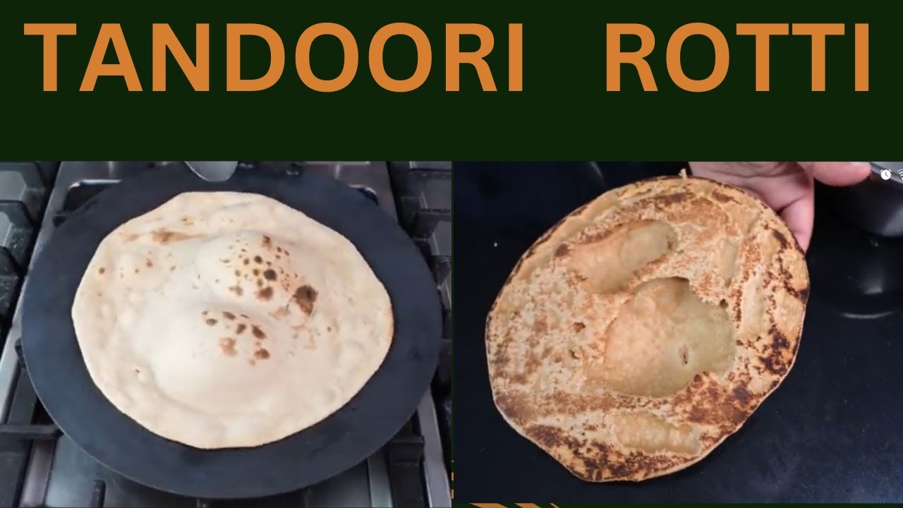 Tandoori Roti On Tawa | Perfect Rotti Without Tandoor | Hotel Style ...
