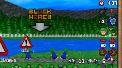 3D Lemmings USA - Playstation (PS1/PSX)