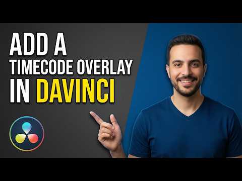 How To Add A Timecode Overlay In DaVinci Resolve 20 (2026 Easy Guide)