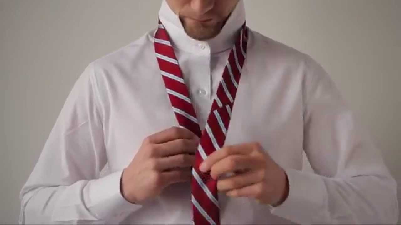 Näin onnistut: kravattisolmun tekeminen - YouTube