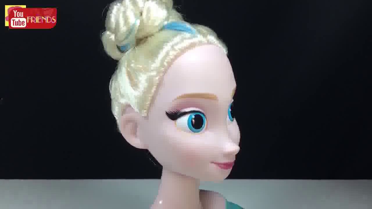 Disney Frozen Elsa Styling Head Hairstyles Queen Elsa Hair 