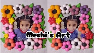 Super soft Clay photo frame 🖼️ #10kviewsplease #claycrafts #funtime #b_creative #art  screenshot 4