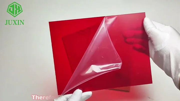 JUXIN 2MM 3MM Translucent Red Color Acrylic Sheet for laser cutting