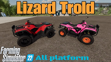 Lizard Trold  / mod for all platforms on FS22