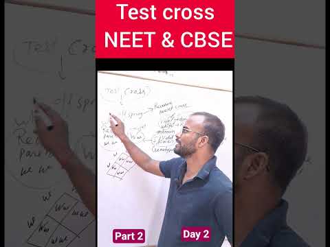 test cross  #neet2027 #neetaspirants #neet #yt #neetpreparation #bioshyamsir #bioshyam